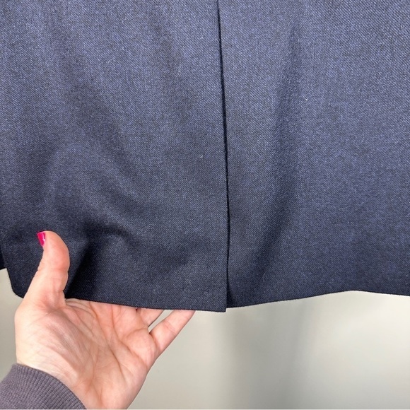 NWOT Ted Baker London Matza Wool Blend Sport Coat Navy 6 US XXL - Picture 9 of 13